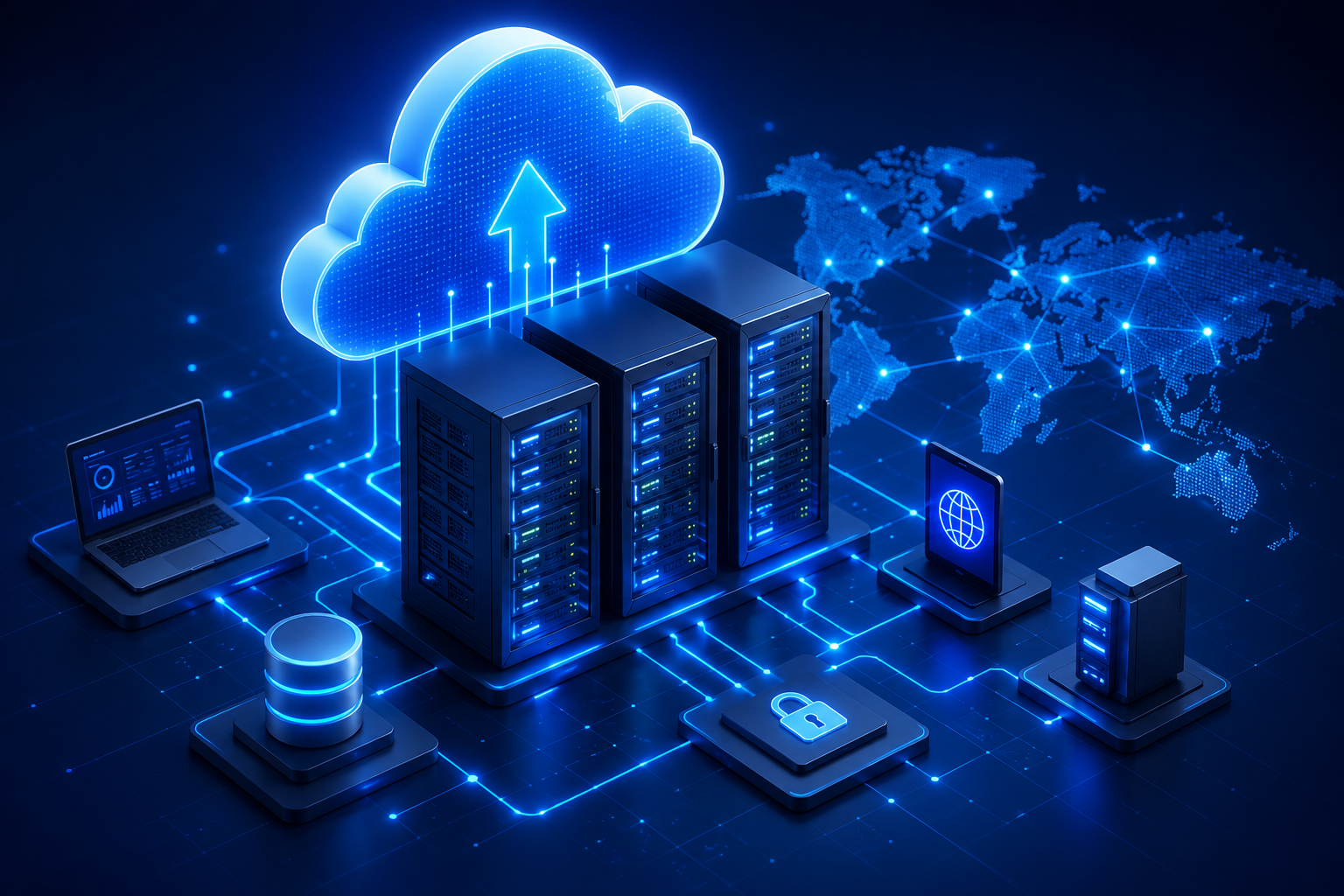 Infrastructure d’hébergement web et serveurs cloud
