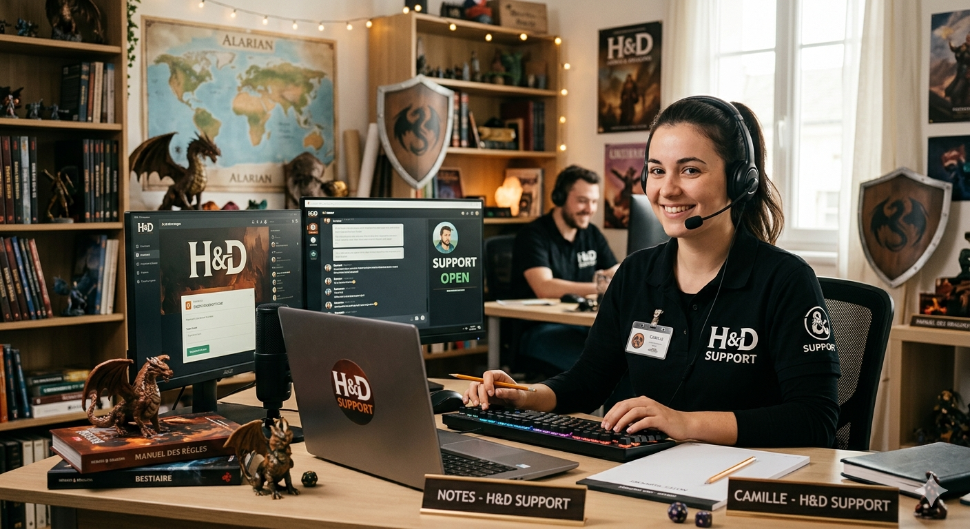 Notre équipe technique est là pour vous aider 24h/24 et 7j/7 !